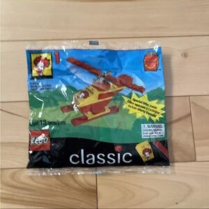 Lego Classic Mcdonald’s Happy Meal Set#1 4125052 Helicopter 1999 b8